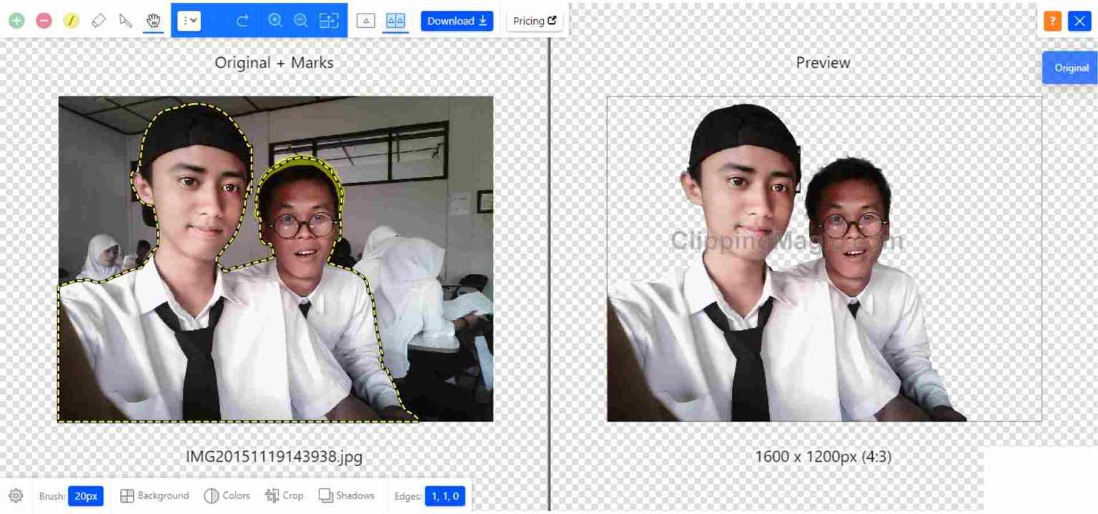 Cara Mengganti Background Foto Online Gratis