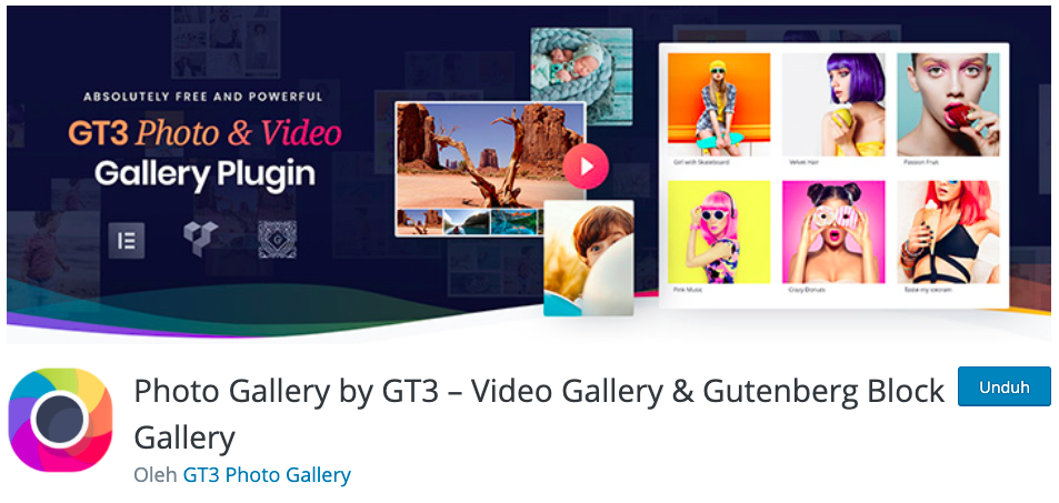 photo gallery by gt3 for wordpress