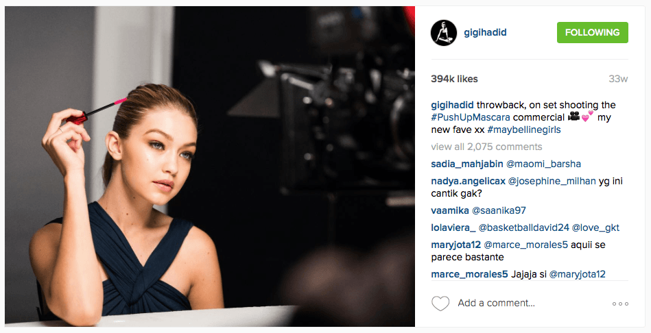 contoh promo marketing Instagram-Ad-Campaign-Gigi-Hadid