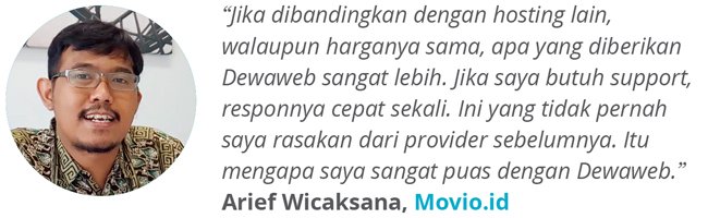 Dewaweb-Testimonial-Arief-Wicaksana-Movio