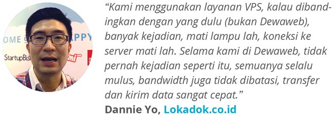 Dewaweb-Testimonial-Dannie-Yo-Lokadok