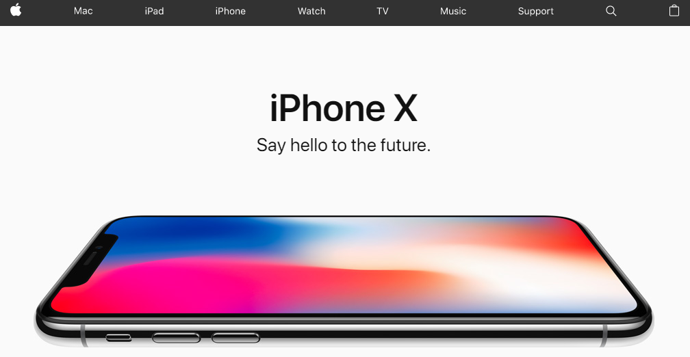 Apple-Homepage