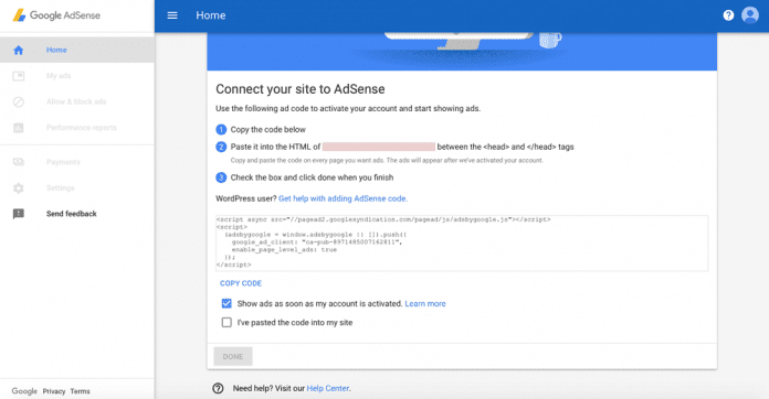 Memasang Kode Adsense Oktober 2019: Panduan Lengkap untuk Pemula dan Pengguna Lanjutan