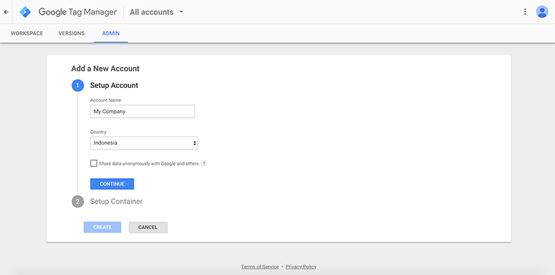Google-Tag-Manager-Registrasi-Add-New-Account-Dewaweb