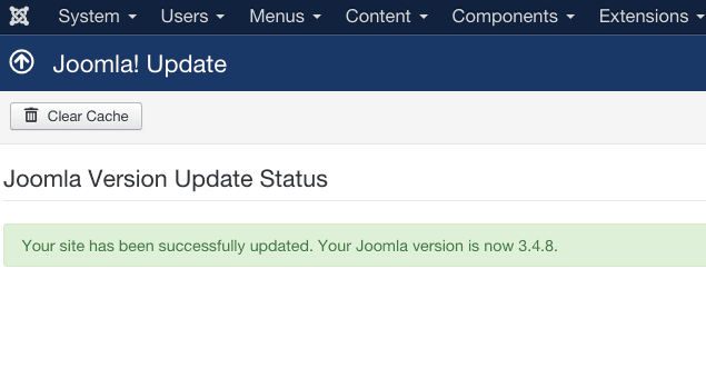 Cara Upgrade Joomla - 7