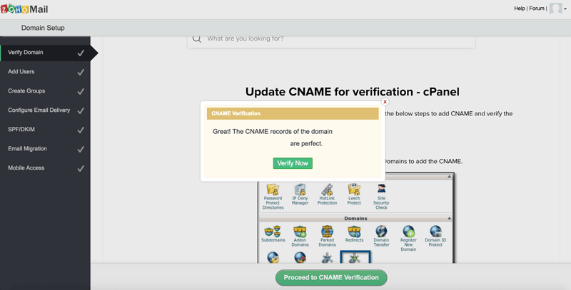 zoho-mail-verifikasi-domain-cname-dewaweb