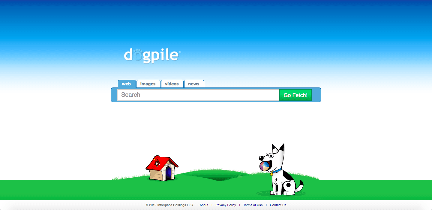 mesin pencari dogpile.com