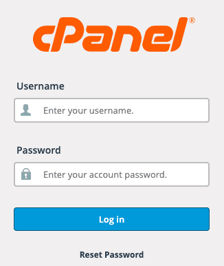 install cpanel untuk website baru