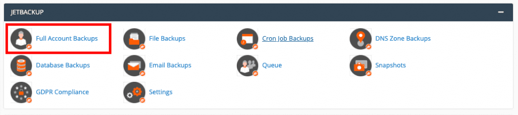 cara agar website bisa backup dengan jetbackup