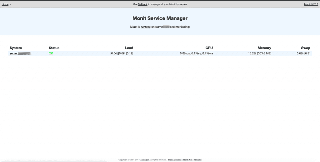 Monit Server Monitoring di CentOS 7