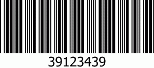 Contoh barcode 39.