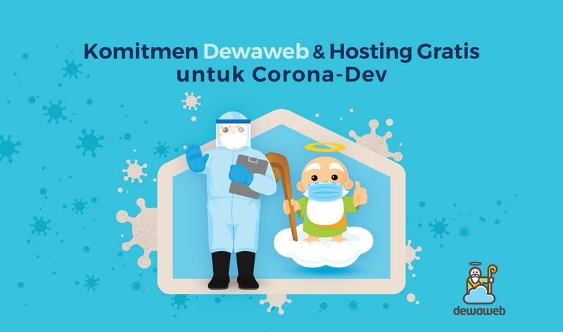 Komitmen Dewaweb dan Hosting Gratis untuk Corona-Dev