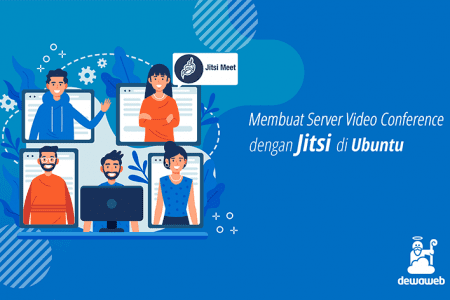 membuat server video conference dengan jitsi di ubuntu featured image