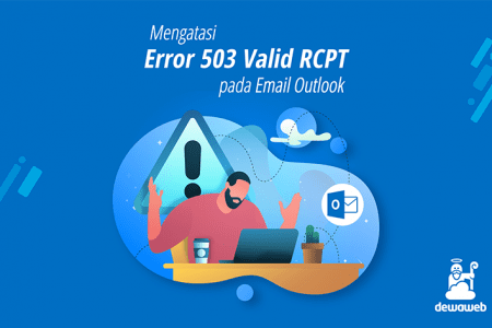 mengatasi error 503 valid rcpt pada email outlook featured image