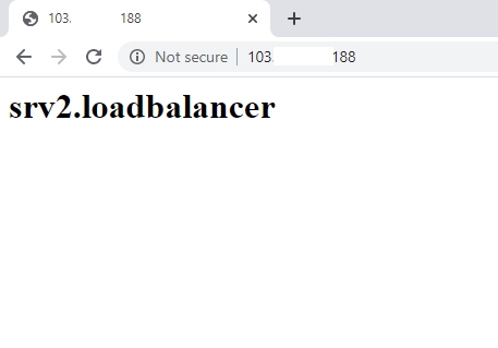 menjaga kestabilan server load balancer server 2