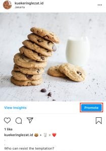 membuat iklan di instagram promote post