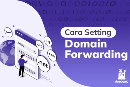 cara setting domain forwarding