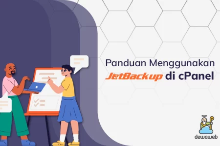 menggunakan jetbackup di cpanel