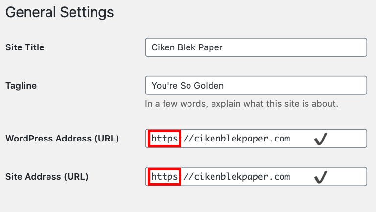 general settings http to https