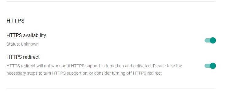 Aktifkan redirect HTTPS