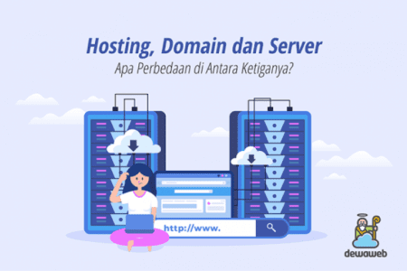 Perbedaan Hosting, Server, dan Domain