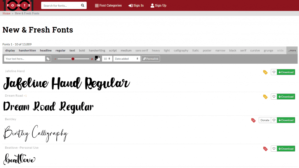 20 Website Terbaik Untuk Download Font Keren Secara Gratis