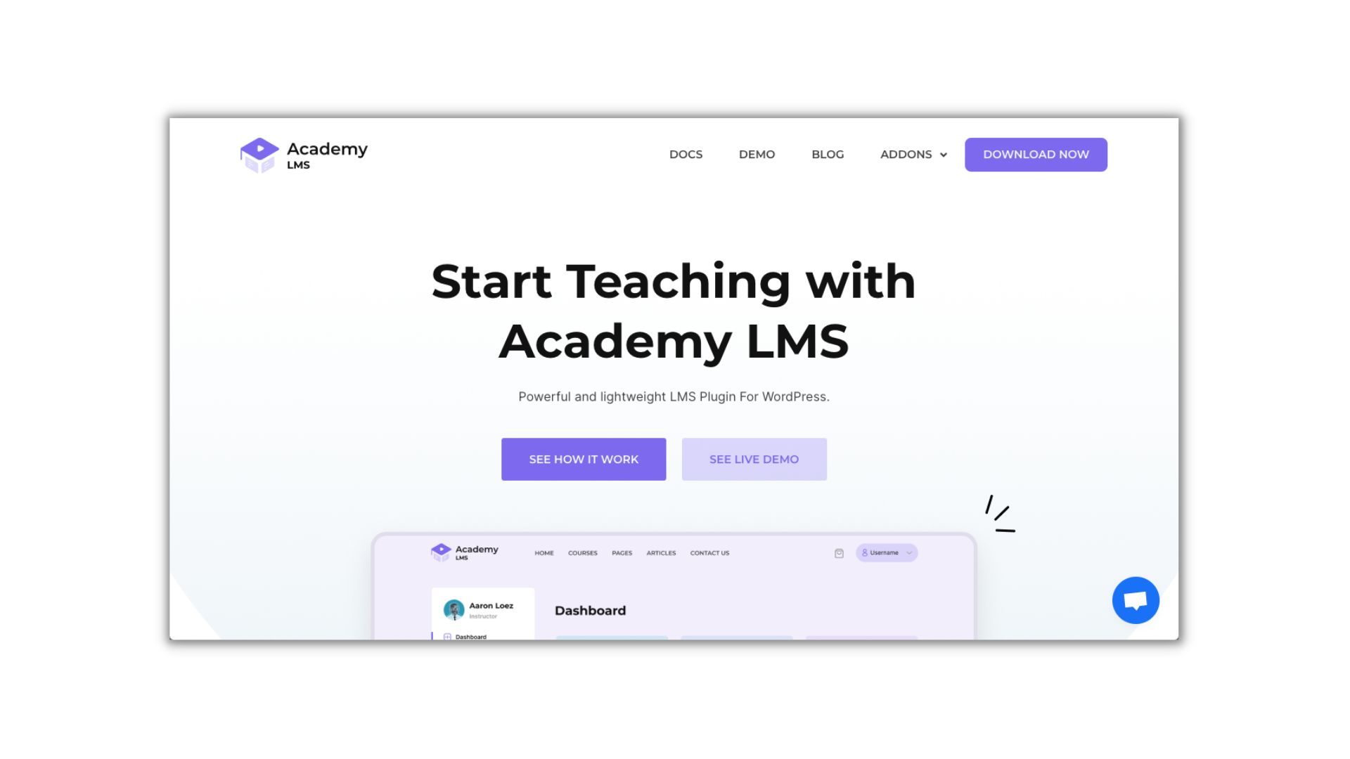 plugin lms wordpress - academy lms