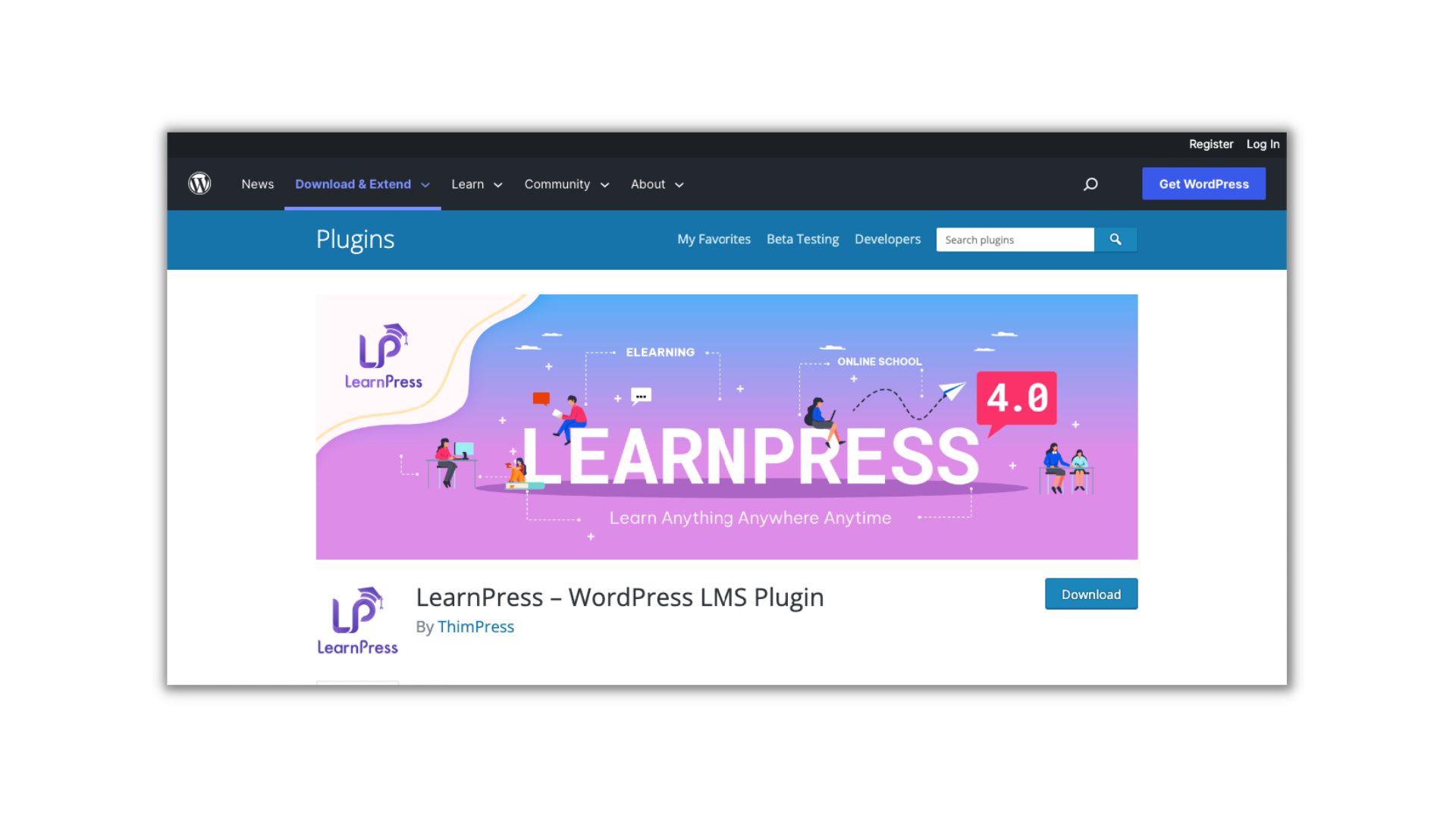 plugin lms wordpress - learn press