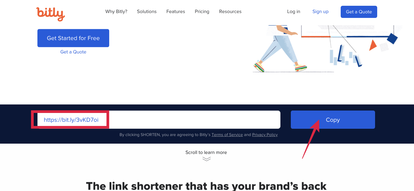 shorten link