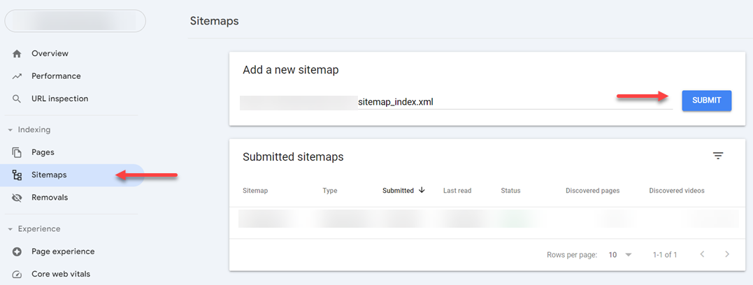 cara menggunakan google search console - sitemaps