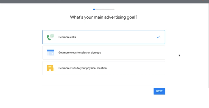 Cara buat iklan di google ads menentukan goal