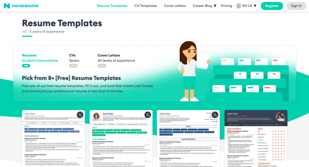 website novoresume