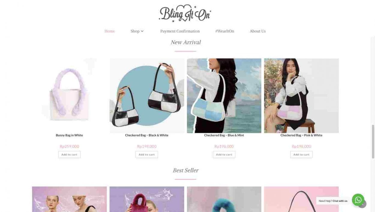 nama olshop hijab