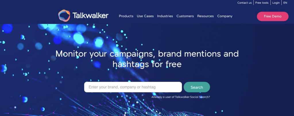 social media analytics tools - talkwalker