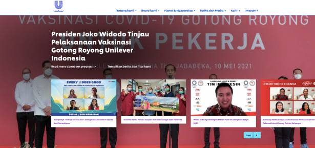 website unilever