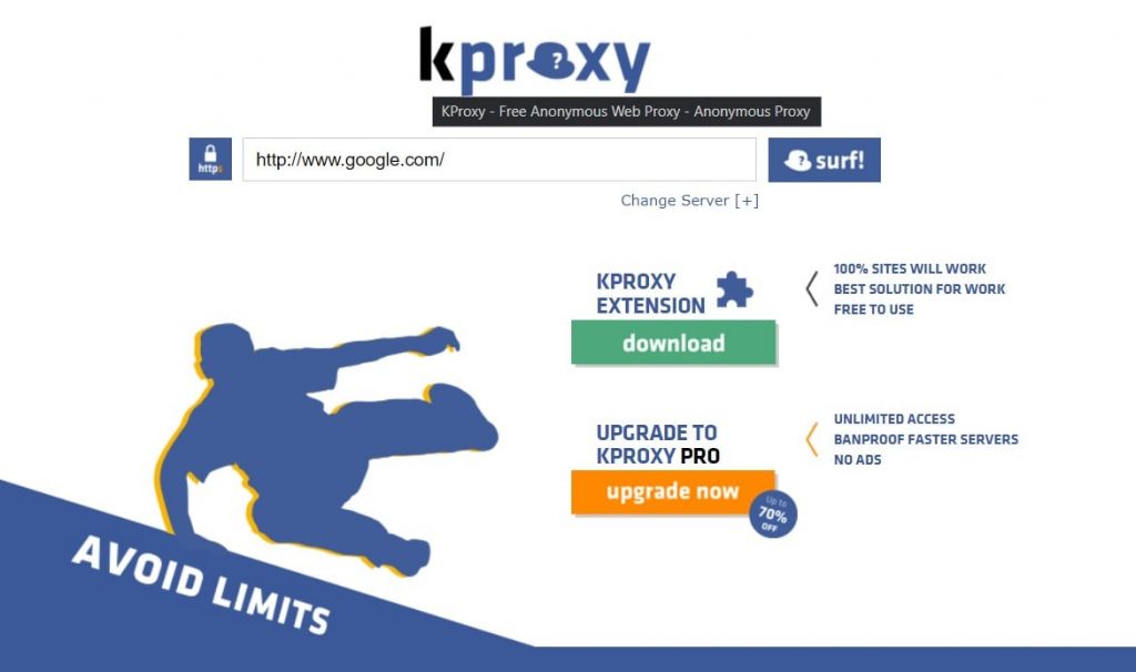 Proxy gratis kproxy