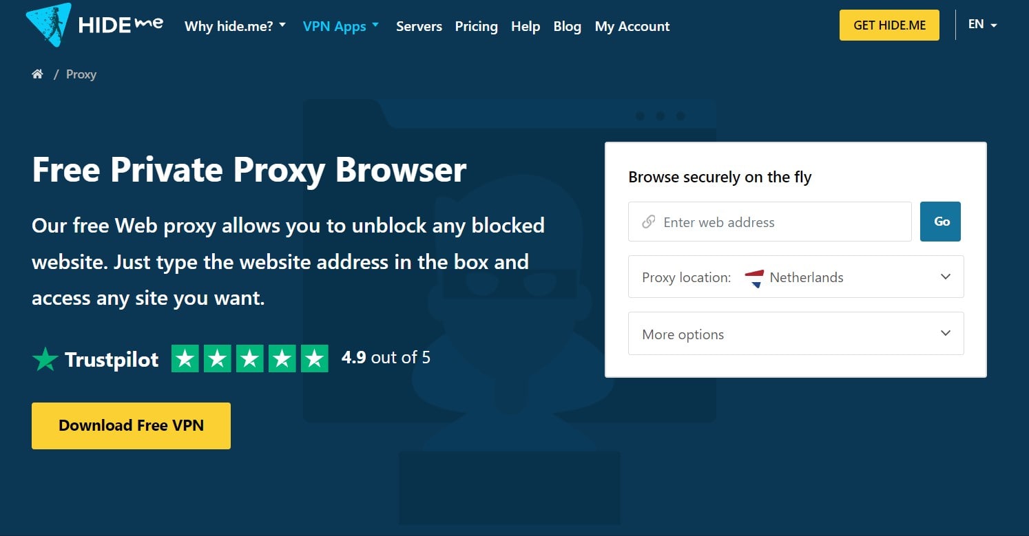 Website unblocker