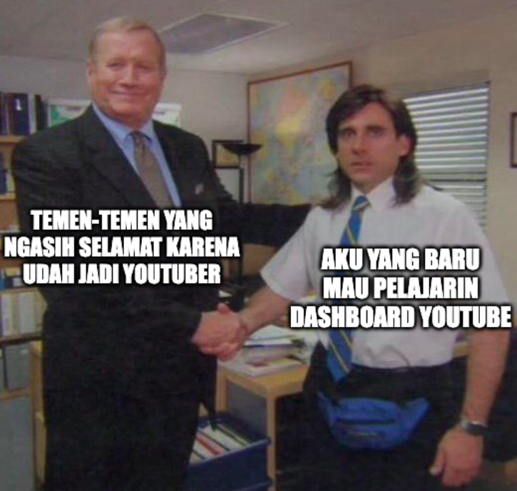 meme youtube dashboard congrats