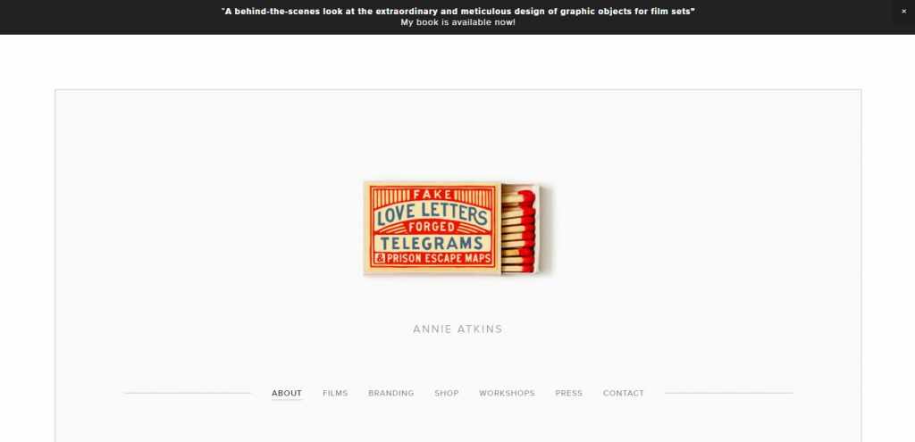 Contoh Website Portfolio