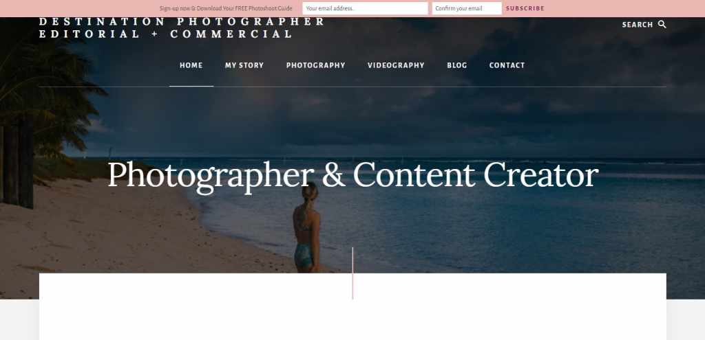 Contoh Website Portfolio