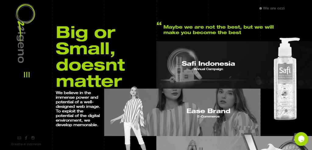 Contoh Website Portfolio