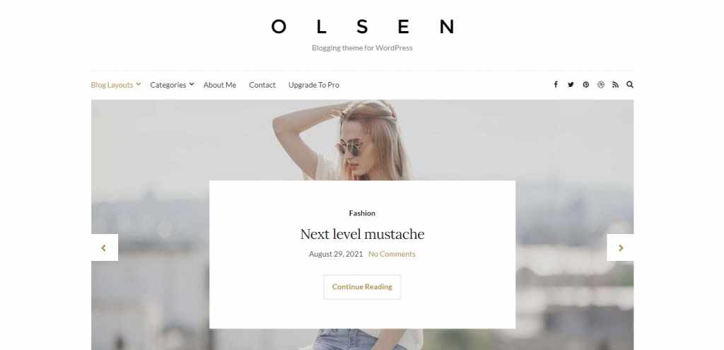 Tema WordPress Gratis Olsen Light