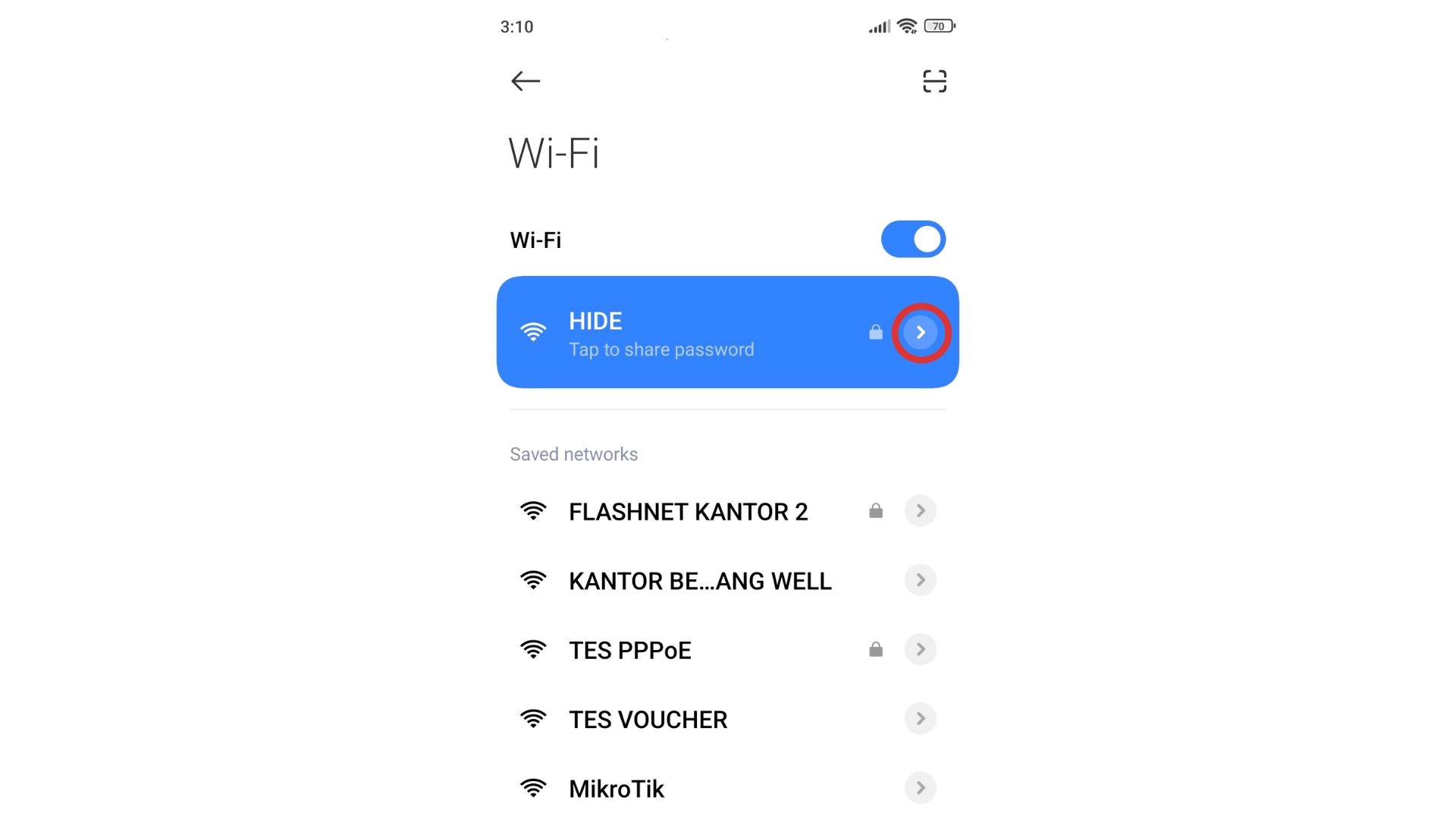 cara menggunakan dns google di hp