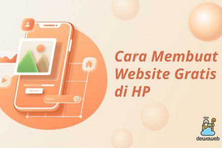 cara membuat website di hp - featured image