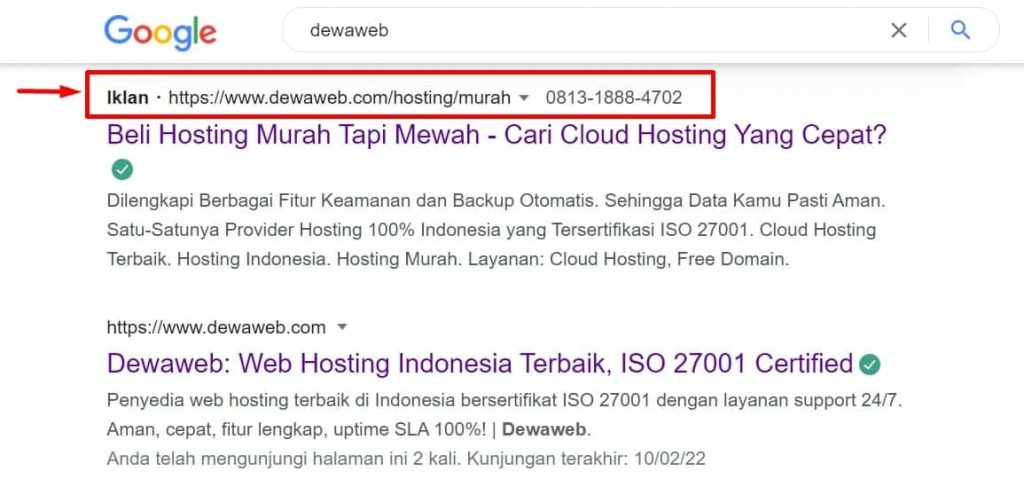 cara jualan online - contoh paid ads-min