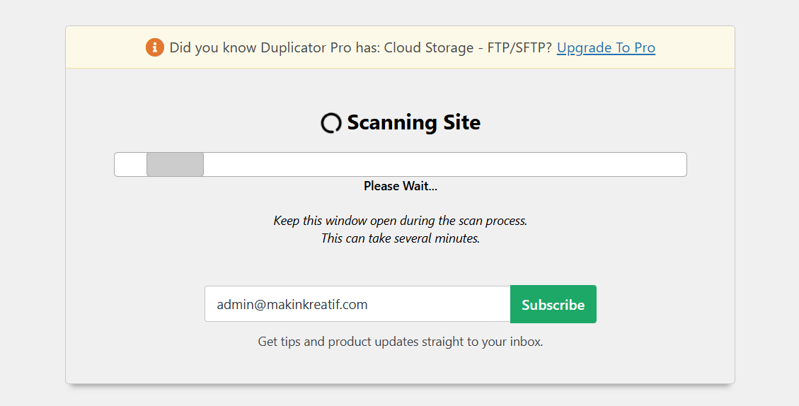 proses scanning website