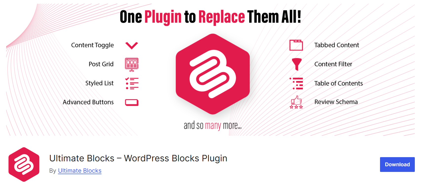 ultimate block plugin daftar isi