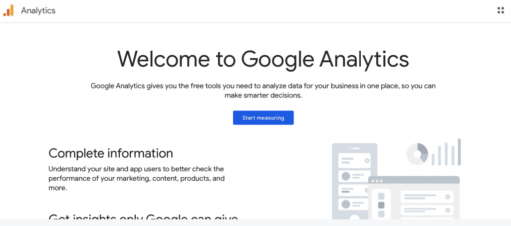 seo tools - google analytics