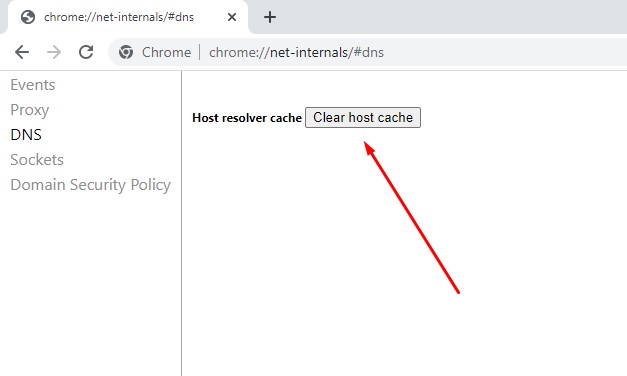 cara mengatasi dns_probe_finished_nxdomain - cleare cache dns