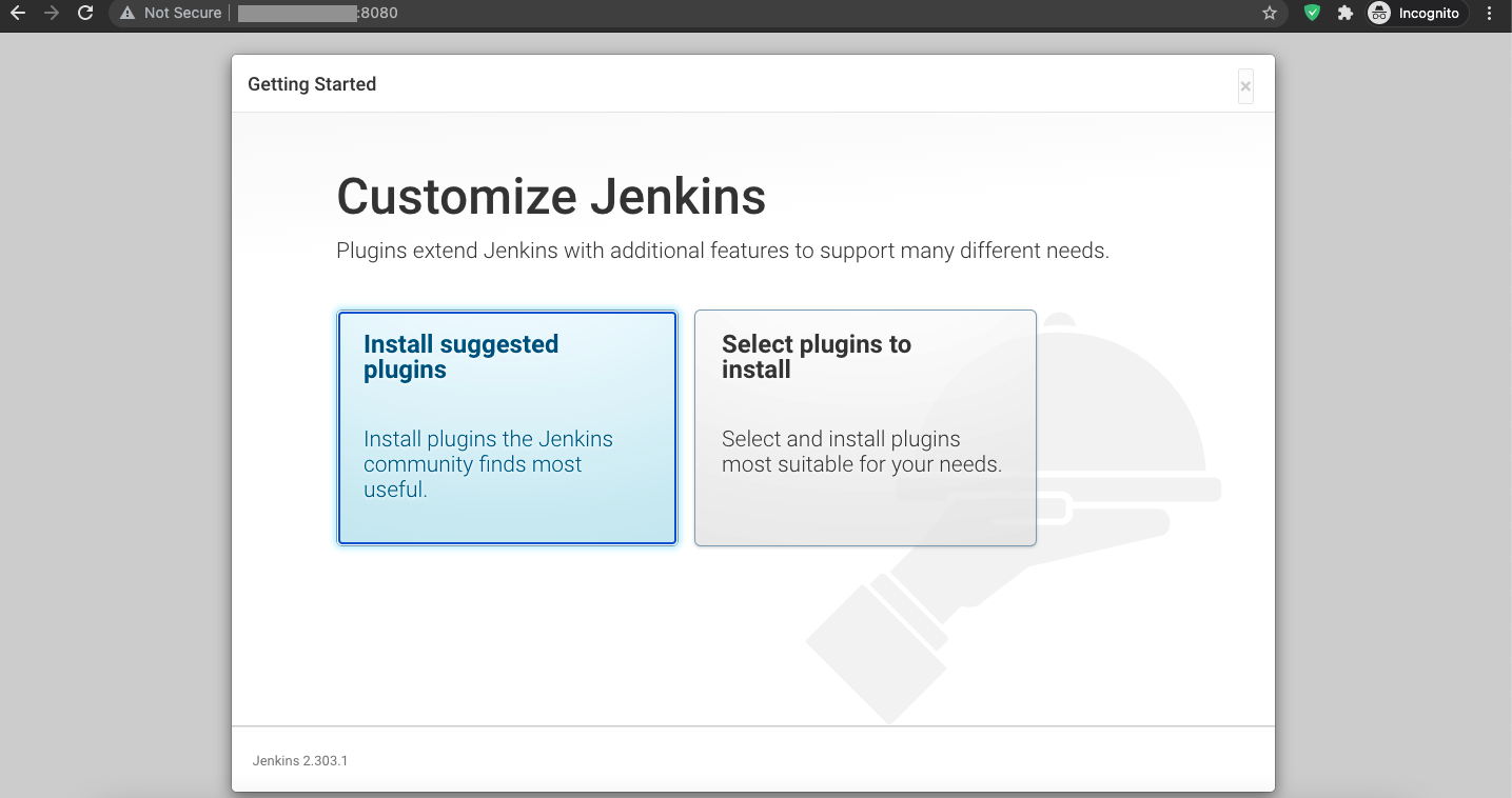 install suggested plugin - cara install jenkins